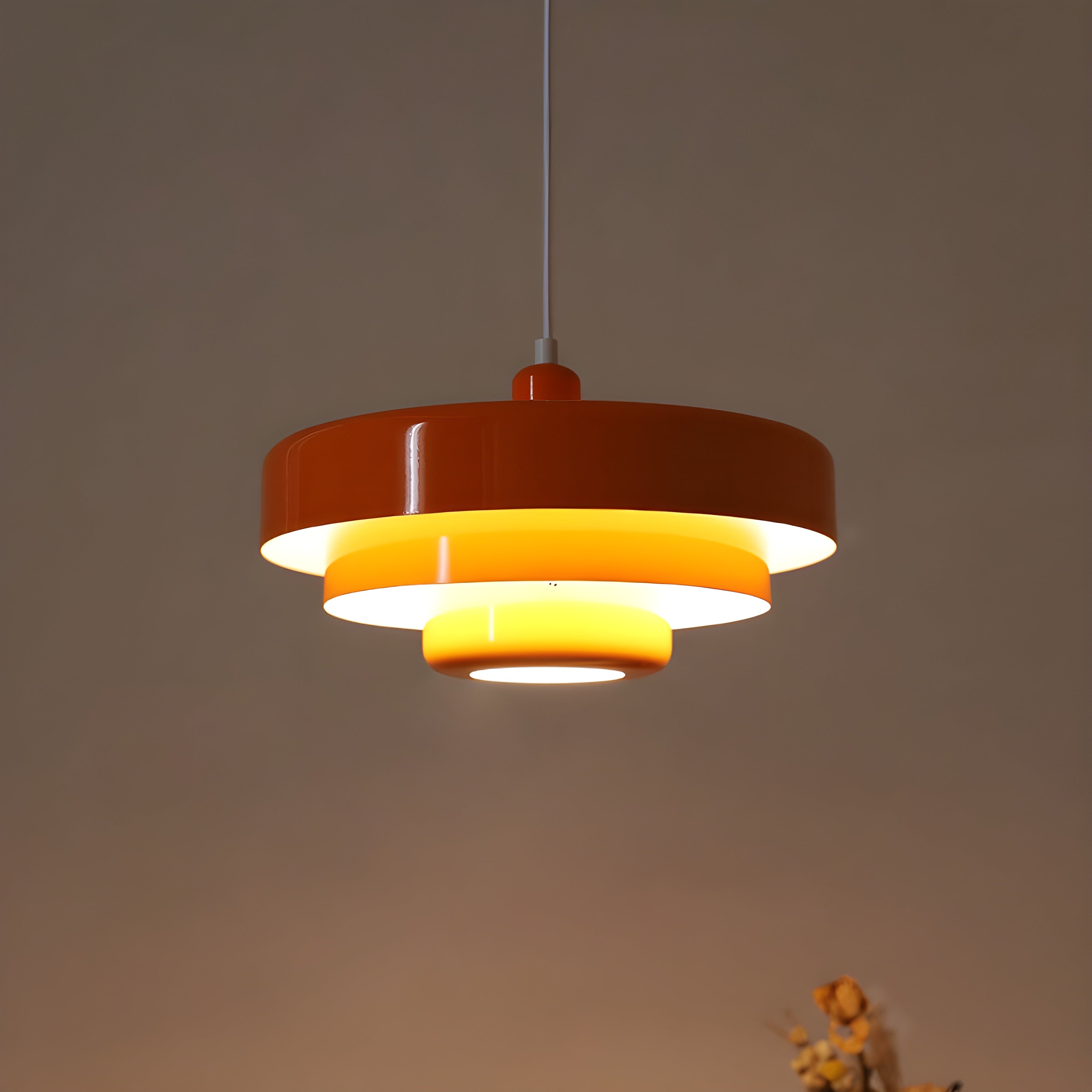 Bilde av Nova Retro Pendellampe – Unik flerlaget belysning med vintage sjarm fra Velisse
