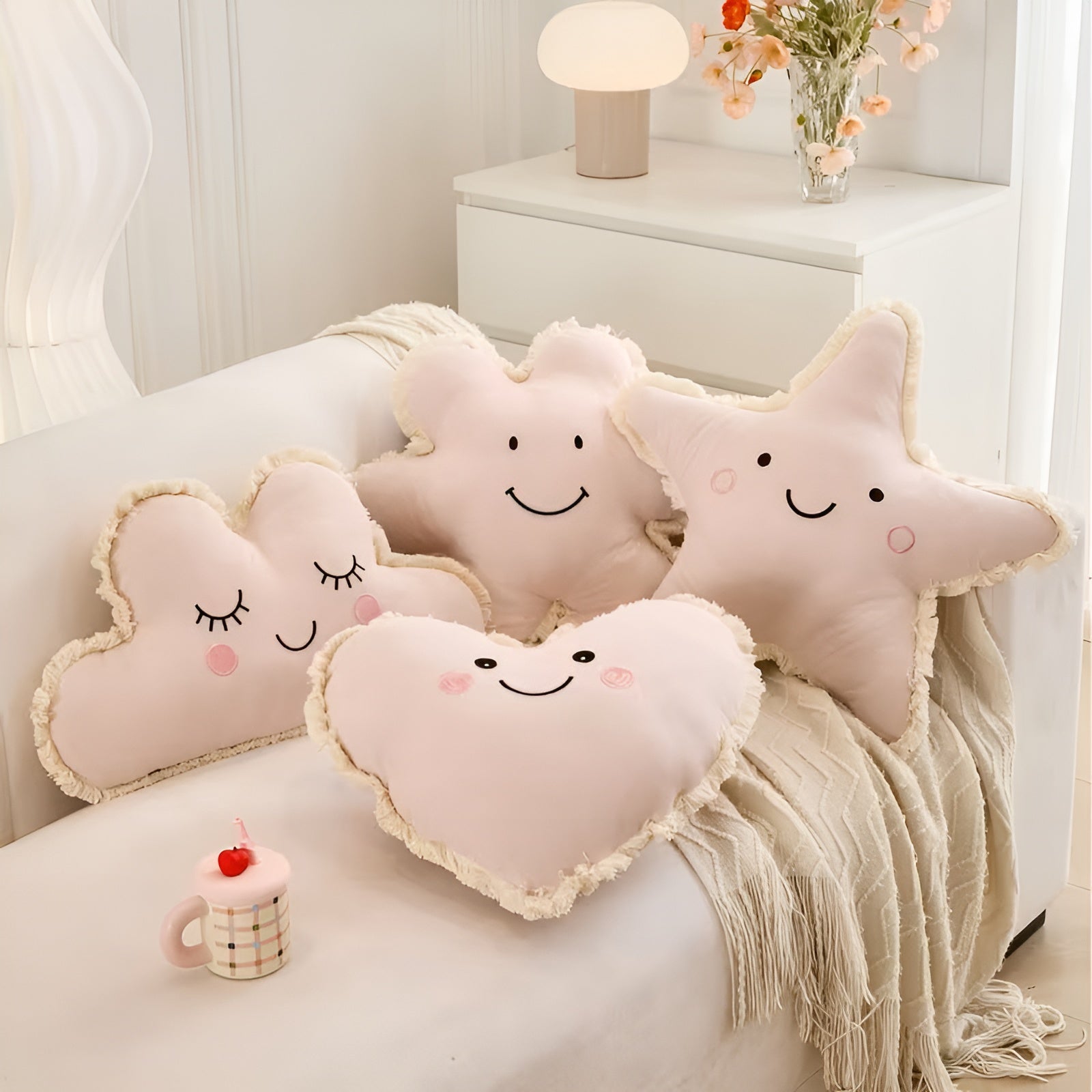 Weiche Baumwollkissen – Atmungsaktiv und Komfortabel | Perfekt für Erholsamen Schlaf