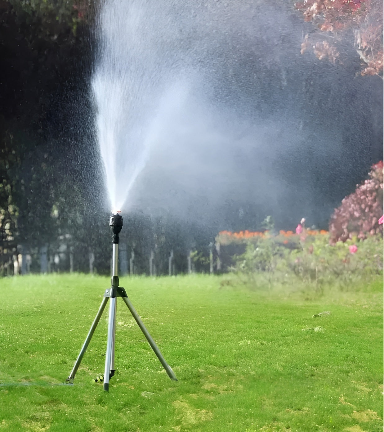 Hagesprinkler Med 360° Rotasjon – Effektiv Vanning Av Plener Og Blomsterbed