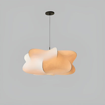 Silke Pendellampe – Elegant Wabi-Sabi Design | Mykt og Varmt Lys til Stue og Spiseområde