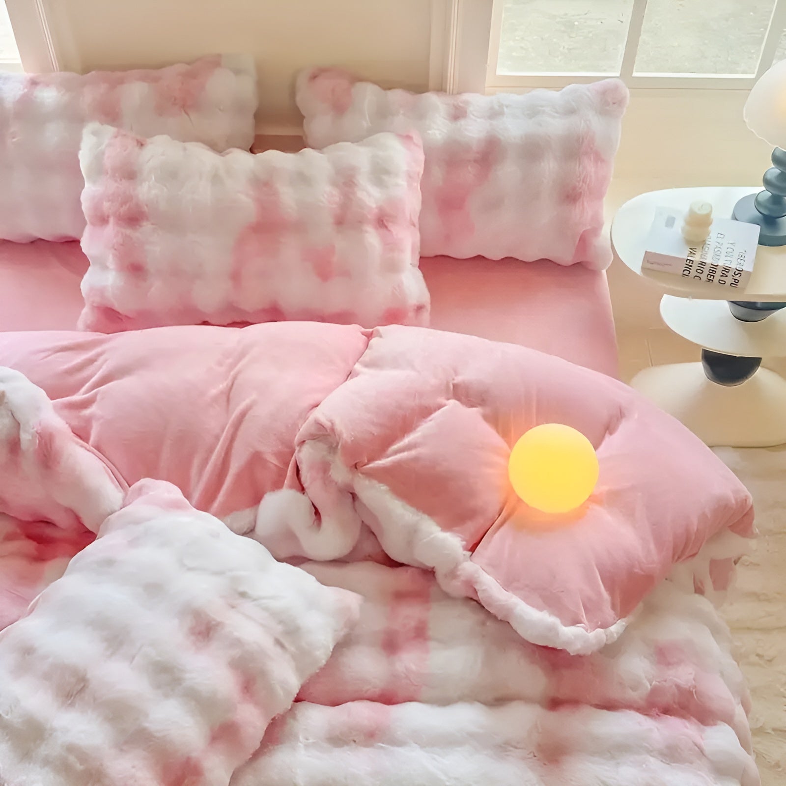 Plysdynetrekk – Varmt og Mykt for Høst og Vinter | Vendbart Design i Kaninpels og Melkesammet