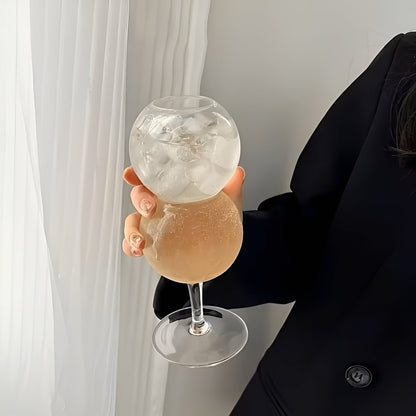 Glassbeger i Kugleform – Elegant og Dekorativt 2-Pakning | Perfekt til Hjem og Fest - 2