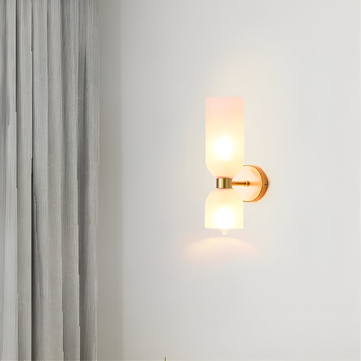 Glass vegglampe – Elegant og Moderne med LED | Stilfull Belysning til Stue og Soverom