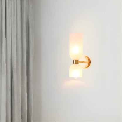 Glass vegglampe – Elegant og Moderne med LED | Stilfull Belysning til Stue og Soverom