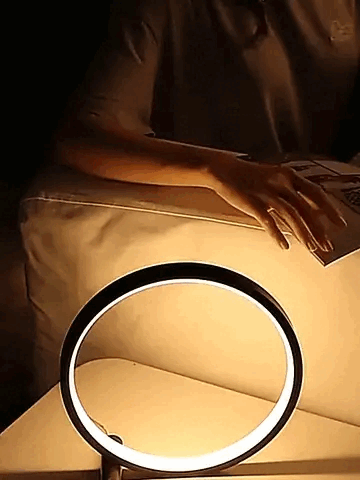 Bilde av Lunaris Minimalistisk LED-bordlampe – Elegant og Justerbar Belysning fra Velisse