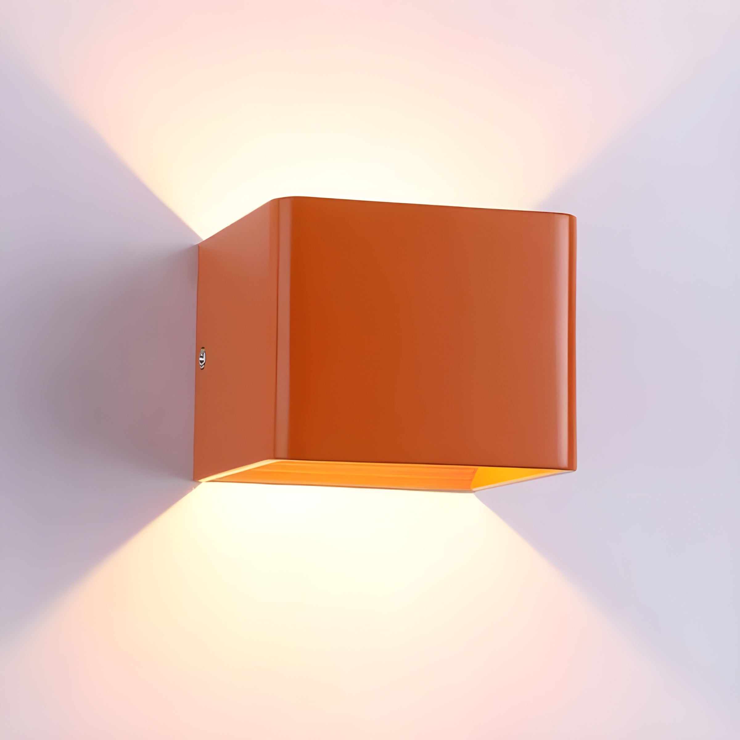 Led-vegglampe I Kubeform - Moderne Aluminium | For Innendørs Og Utendørs Bruk