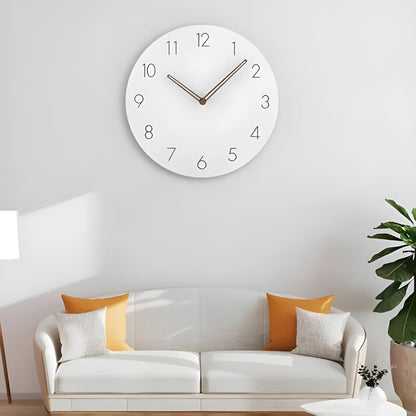 Veggklokke i Tre – Minimalistisk og Dekorativt | Perfekt for Moderne Hjem