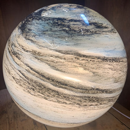 Lunacrystal Mondlampe Aus Glas – Magisches Mondlicht MIT Kosmischen Details Für Stimmungsvolle Wohnräume