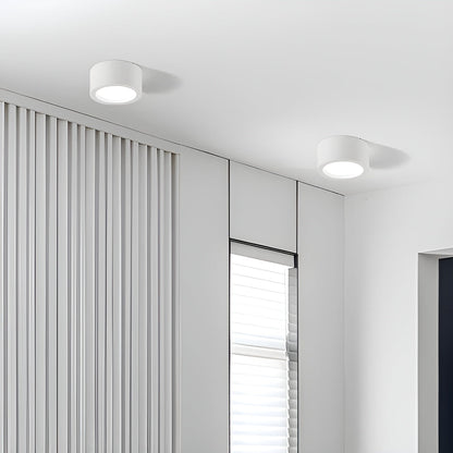 Moderne LED-Taklampe – Rund Design med Varmt Lys | Koselig Belysning til Alle Rom - Lysarmaturer for tak