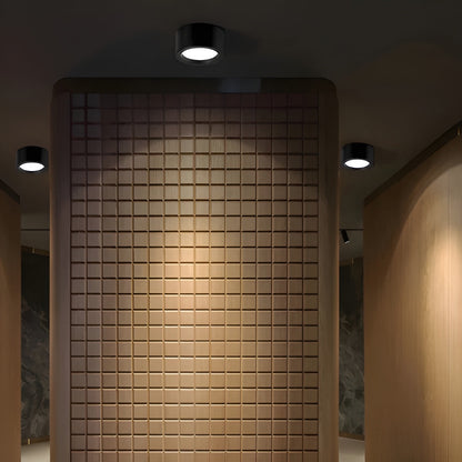 Moderne LED-Taklampe – Rund Design med Varmt Lys | Koselig Belysning til Alle Rom - Lysarmaturer for tak