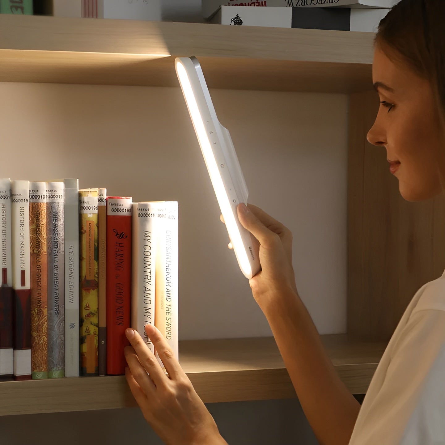 LED Lyslist – Trådløs og Flyttbar | Perfekt for Fleksibel Belysning