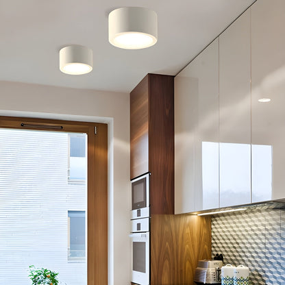Moderne LED-Taklampe – Rund Design med Varmt Lys | Koselig Belysning til Alle Rom - Lysarmaturer for tak