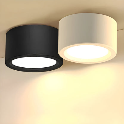 Moderne LED-Taklampe – Rund Design med Varmt Lys | Koselig Belysning til Alle Rom - Lysarmaturer for tak