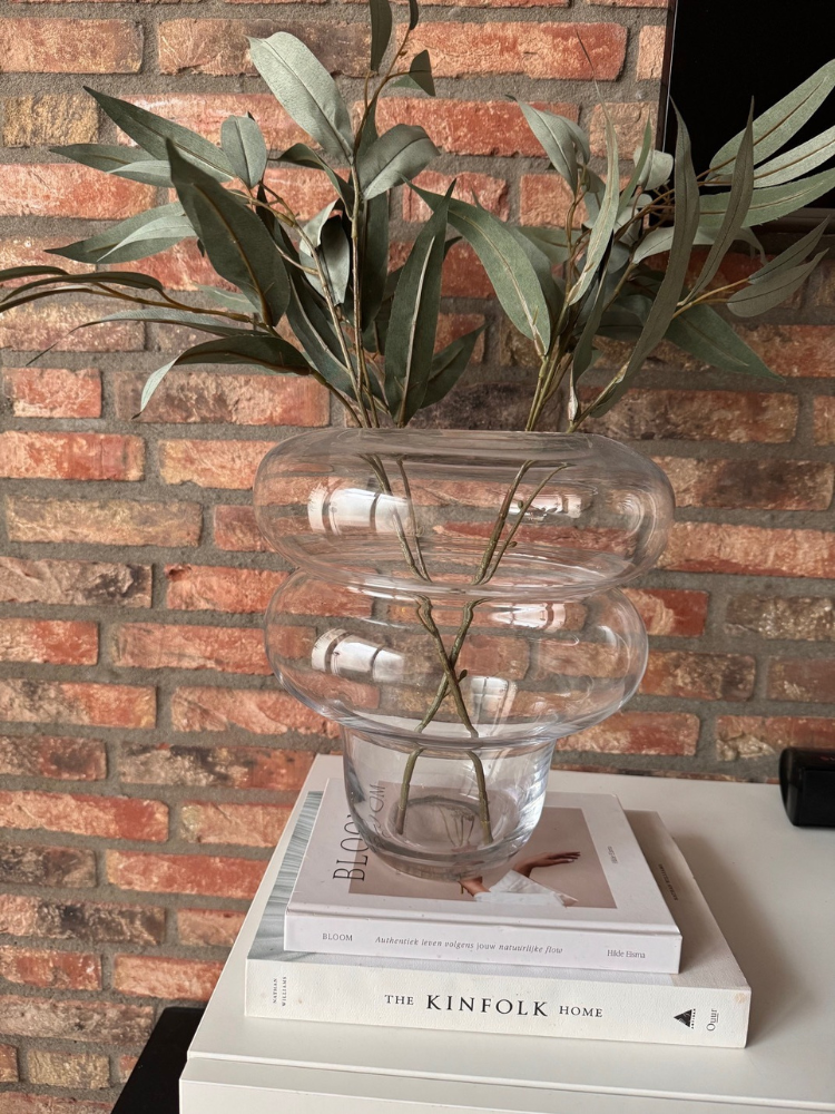 Glassvase "Aurora" – Eleganse i Transparent Design