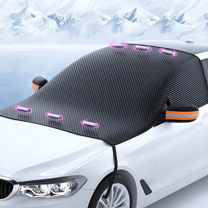 Bil-Vindusbeskyttelse mot Snø og Is – Rask og Praktisk | Perfekt for Vinterdager