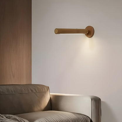 Moderne LED-vegglampe – Oppladbar med Touch-styring | 360° Roterbar og Magnetfeste