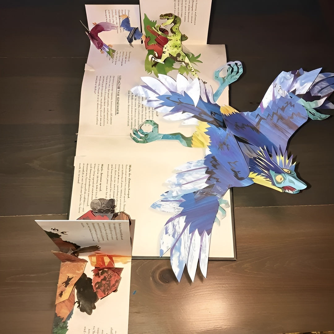1 x 3d-Pop-up-Bok Med Dinosaurer – En Magisk Opplevelsesbok For Nysgjerrige Barn