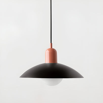 Pendellampe i Makron-Design – Mykt og Behagelig Lys | Perfekt for Hjemmet - Rosa / Svart - Lysarmaturer for tak