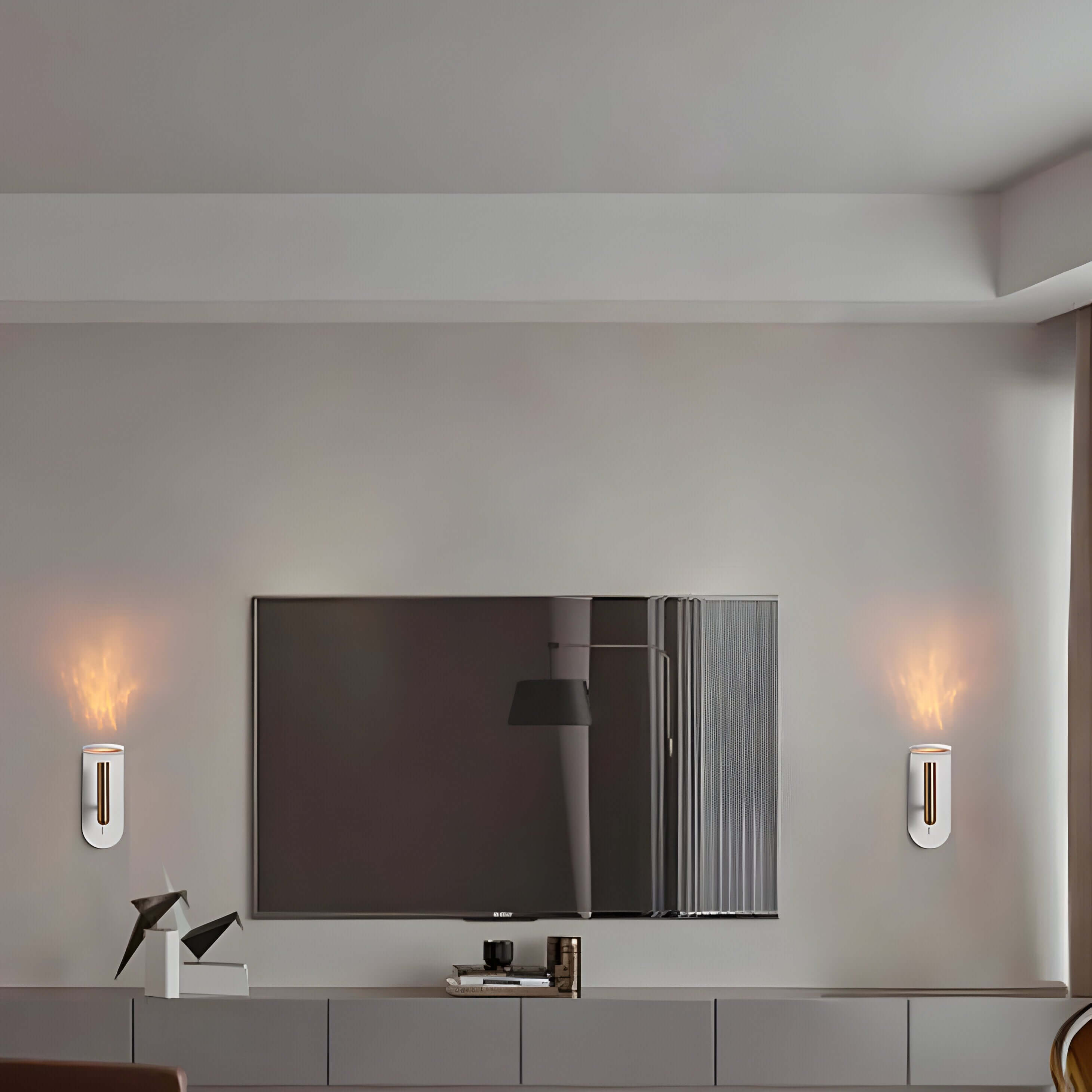 Glowla - Vegglampe med Flammeeffekt (LED)