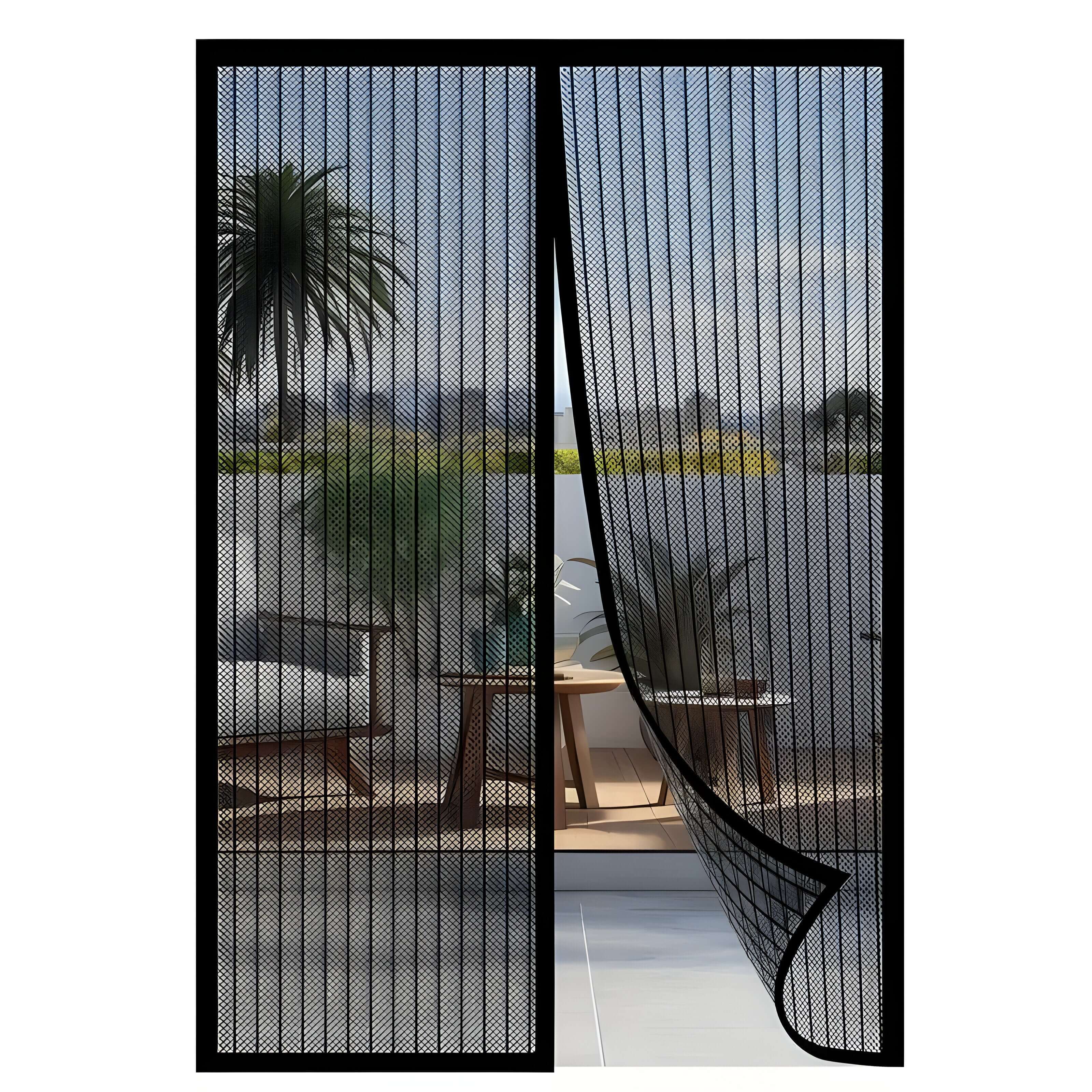 Magnetisk Myggnetting for Dør – Selvlukkende & Kjæledyrvennlig Insektnett
