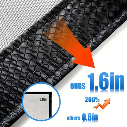 Magnetisk Myggnetting for Dør – Selvlukkende & Kjæledyrvennlig Insektnett