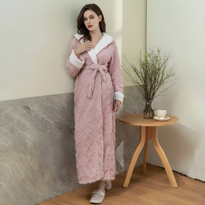 Pauliana Badekåpe – Koselig, Ultramyk Flanell-badekåpe for Dame