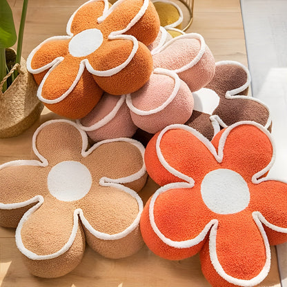 Blomsterformet Pute – Myk og Dekorativ | Perfekt for Sofa og Hjemmedekorasjon - Pynteputer