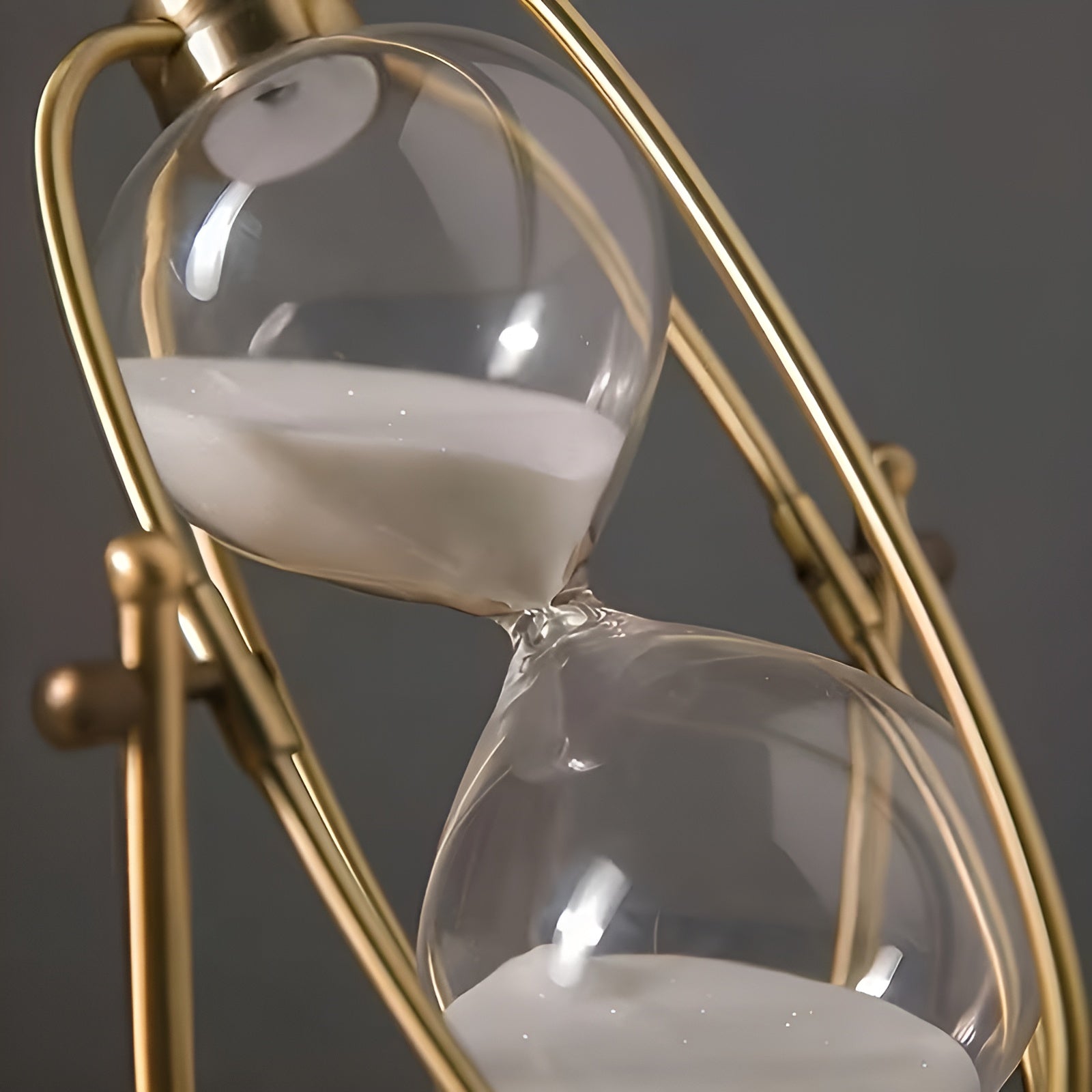 Klassisk Timeglass Som Kan Snus – Dekorativt Og Avslappende | Stilig Borddekorasjon Med Flytende Sand - Stor - Timeglass