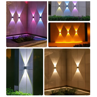 Solcelledrevet Vegglampe – Moderne Utendørsbelysning med Bevegelsessensor | Perfekt for Hage, Terrasse og Innkjørsel