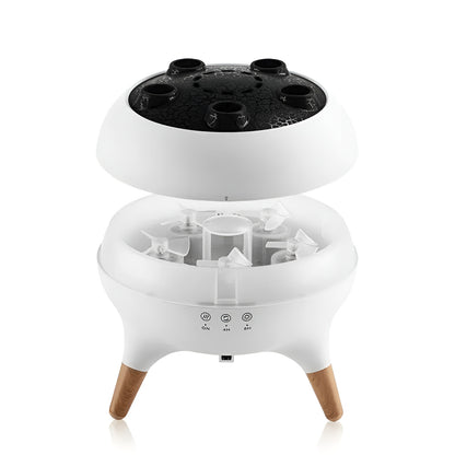 Manetformet Aromadiffusor – Fargeendring Og Fjernkontroll | Luftfukter For Hjemmet Og Kontoret