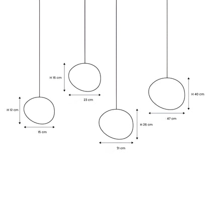 Taklampe I Steindesign – Matt Hvit Og Dekorativ | Perfekt For Moderne Hjem