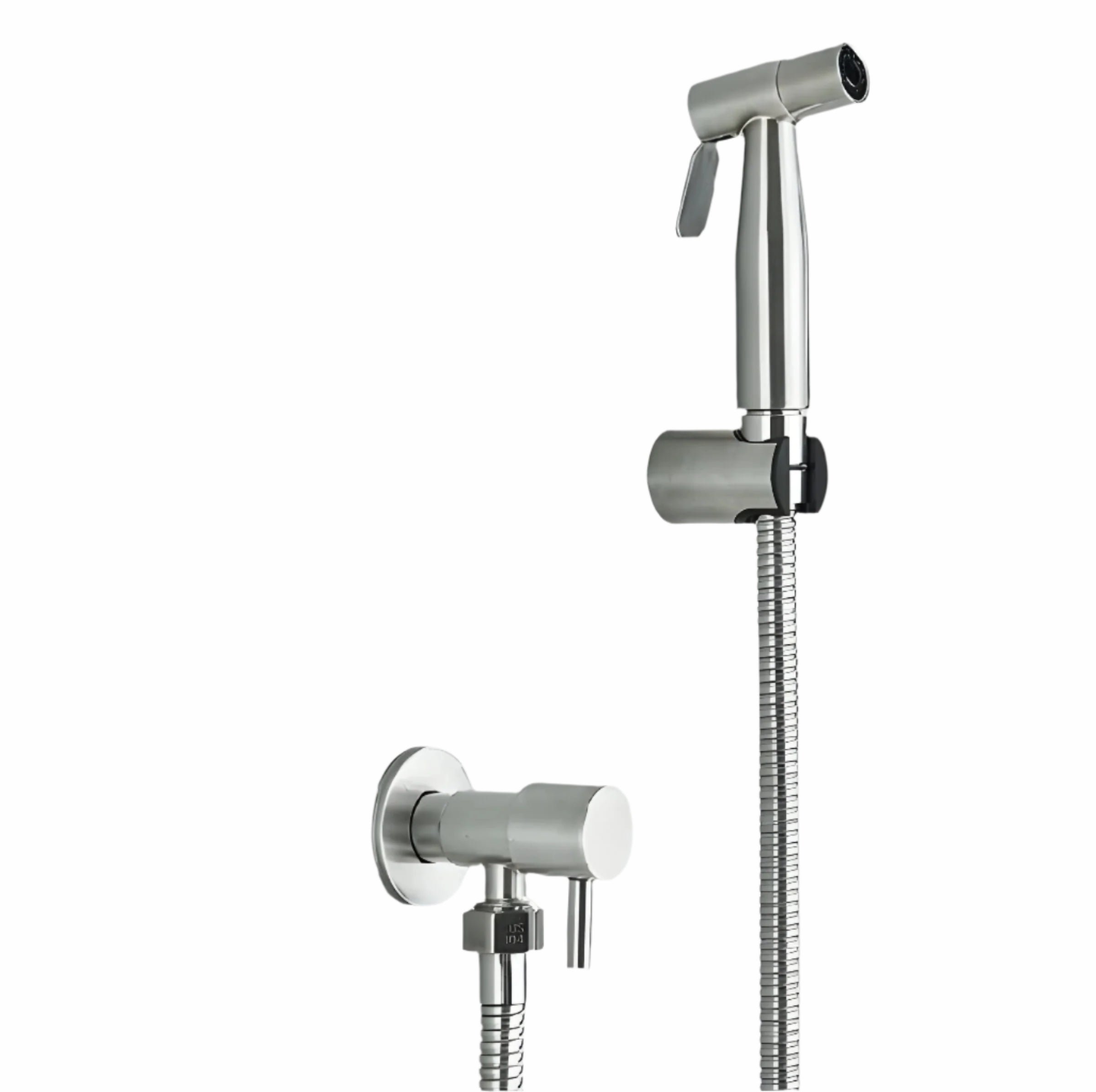 Bidetsprayer i Rustfritt Stål – Håndholdt Toalettdusj for Hygiene