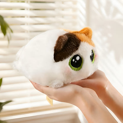 Søt Siamesisk Katt Plysj – Myk og Fluffy | Perfekt som Skrivebordsdekor og Gave