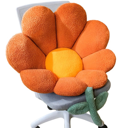 Blomsterformet Sittepute – Myk og Komfortabel | Dekorativ Pute for Sofa Soverom og Stue - Pynteputer