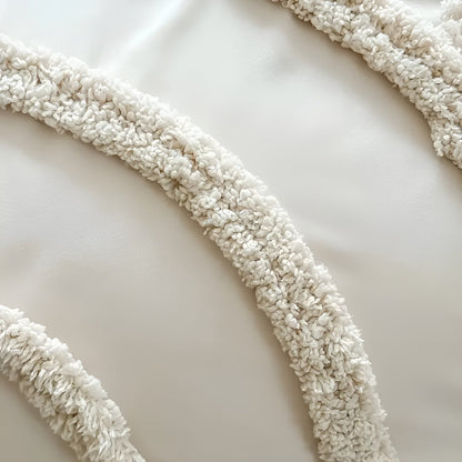 Boho Sengetøysett – Mykt og Pustende Mikrofiber med Frynser | Koselig for Hele Året