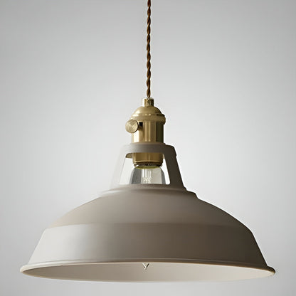 Industriell Retro-Pendellampe – Vintage og Dekorativ | Perfekt for Hjem og Restaurant - Khaki - Lysarmaturer for tak