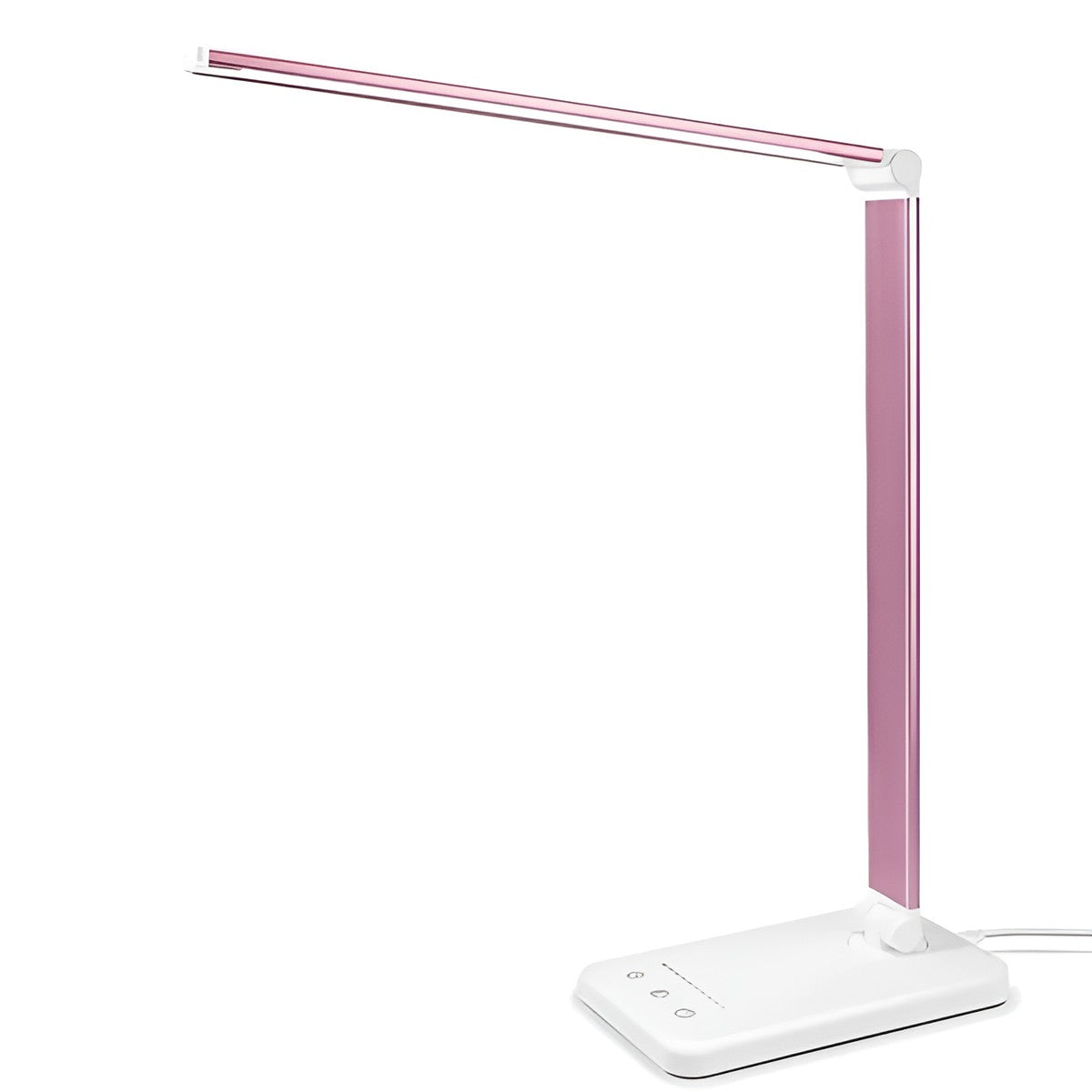 LED Skrivebordslampe – USB-ladeport, 5 Lysmoduser | Justerbar Lysstyrke