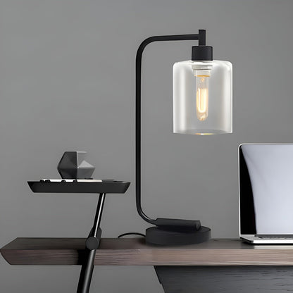 Sylinder Bordlampe – Stilfull og Dekorativ | Perfekt for Moderne Hjem