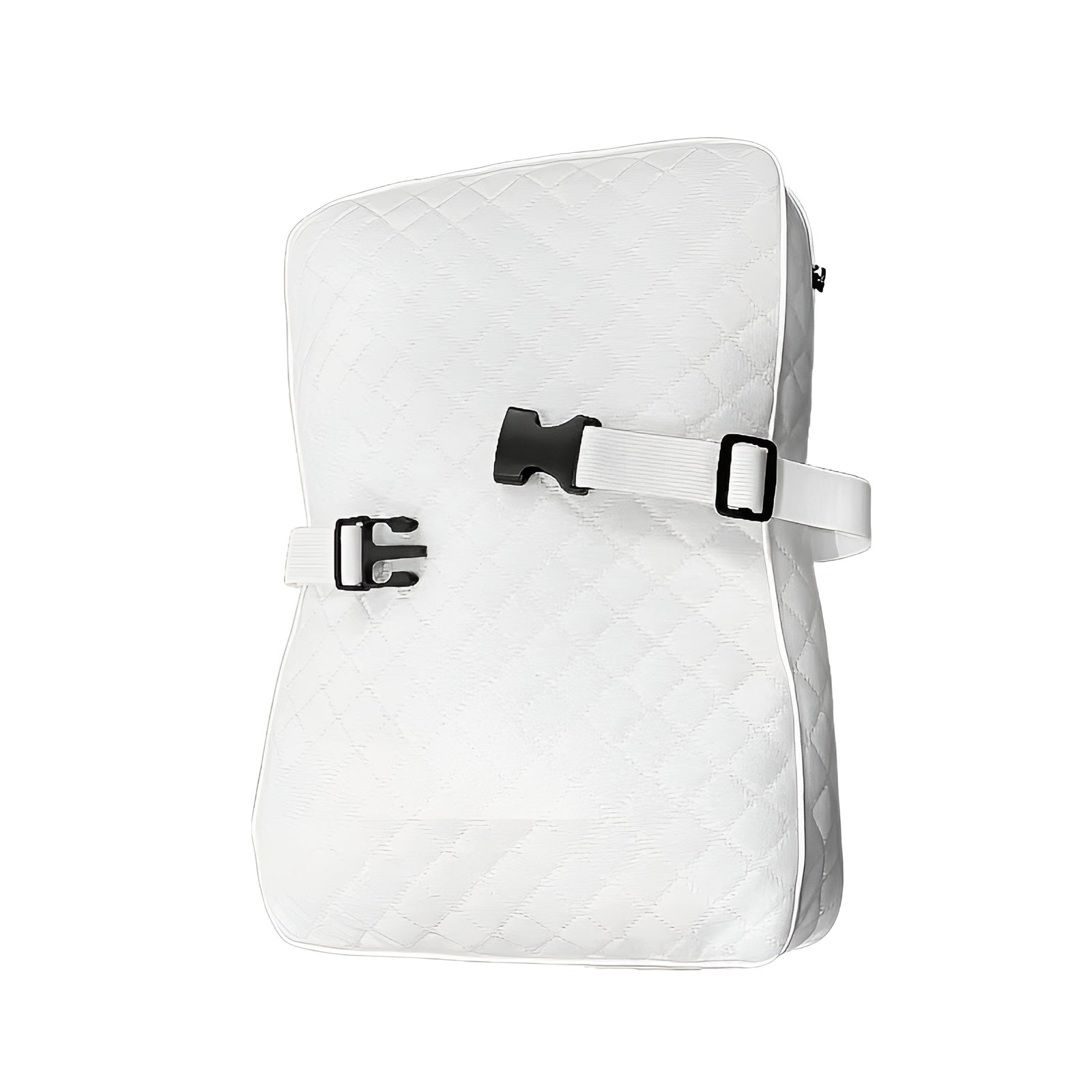 Ergonomisk Benpute for Sidesovere – Avlastende og Komfortabel | Ideell for Rygg Hofte og Knær - Hvit / S 23*32 cm