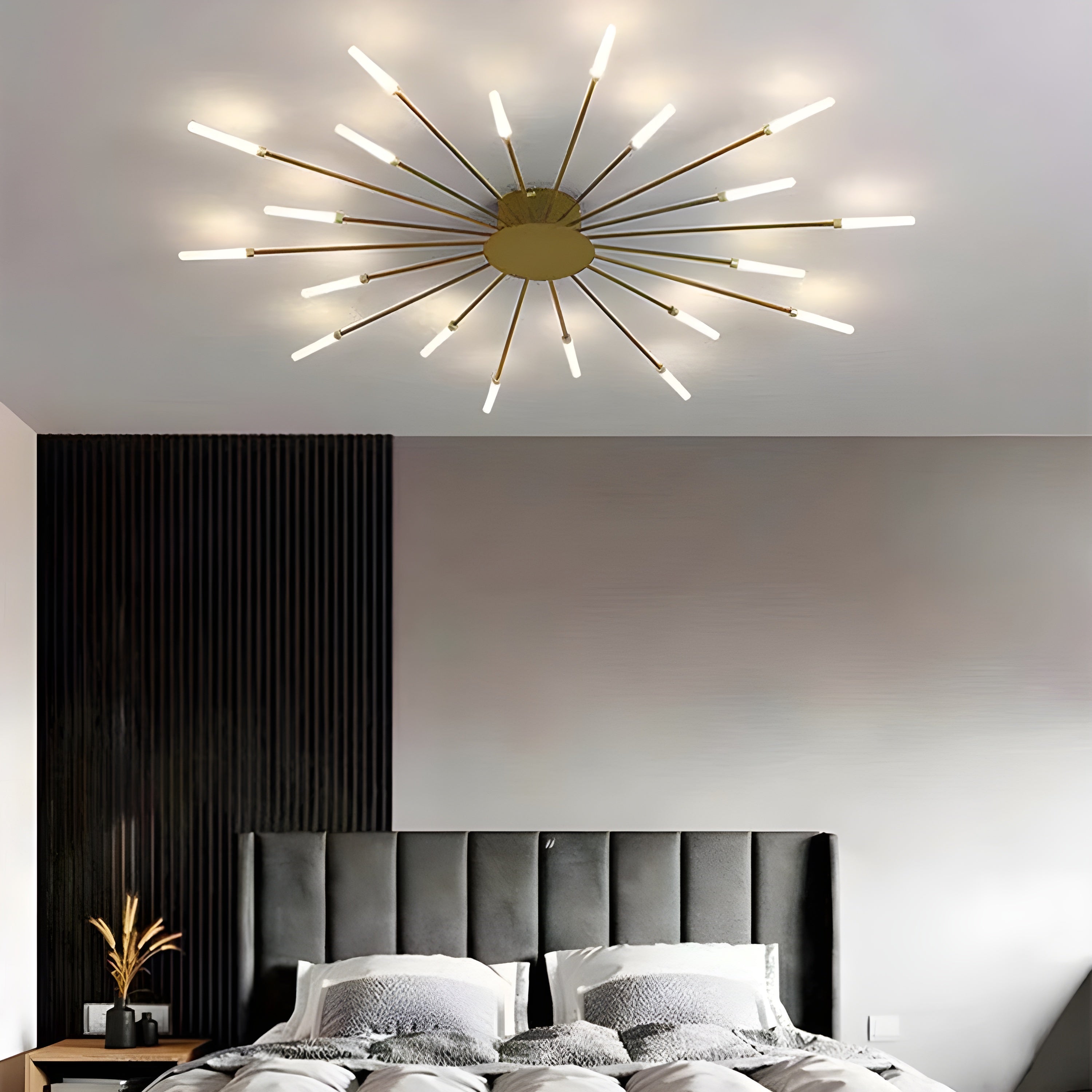 LED Taklampe – Moderne og Stilren | Perfekt for Stue og Oppholdsrom