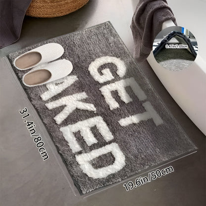 Myk og Fluffy Badematte – Ekstra Sklisikker og Absorberende | Perfekt for Bad og Dusj - Badematter og -tepper
