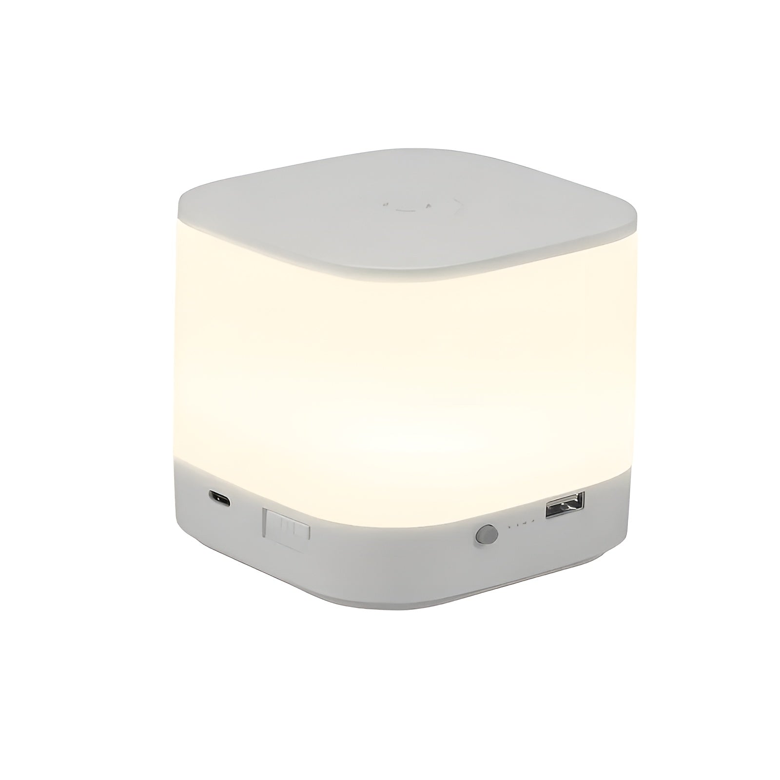 Led-bordlampe Med Berøringsdimmer – Justerbar Lysstyrke Og Fargetemperatur | Usb-lading, Timer, Ideell For Soverommet