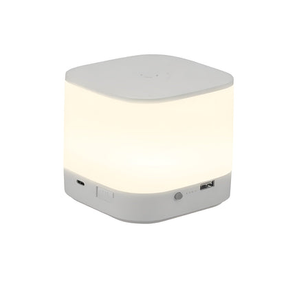 Led-bordlampe Med Berøringsdimmer – Justerbar Lysstyrke Og Fargetemperatur | Usb-lading, Timer, Ideell For Soverommet