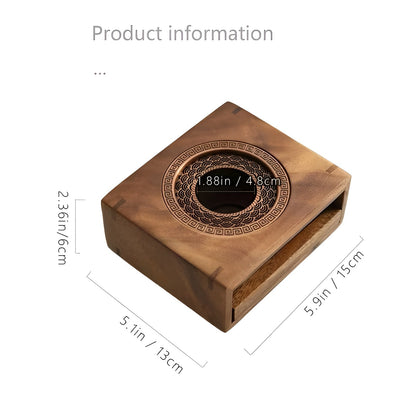 Tre-tekannevarmer Med Telys – Naturlig Og Varmebevarende | Ideell For Te-seremonier