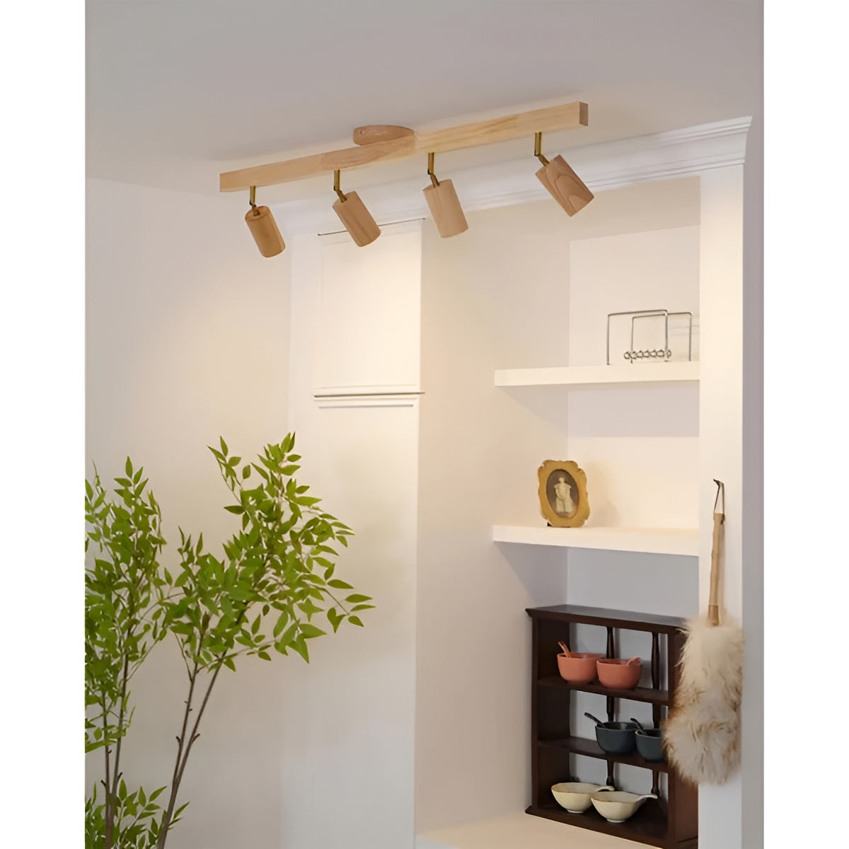 Taklampe i Massivtre – Dekorativ LED-belysning | Moderne Design for Alle Rom - Lysarmaturer for tak