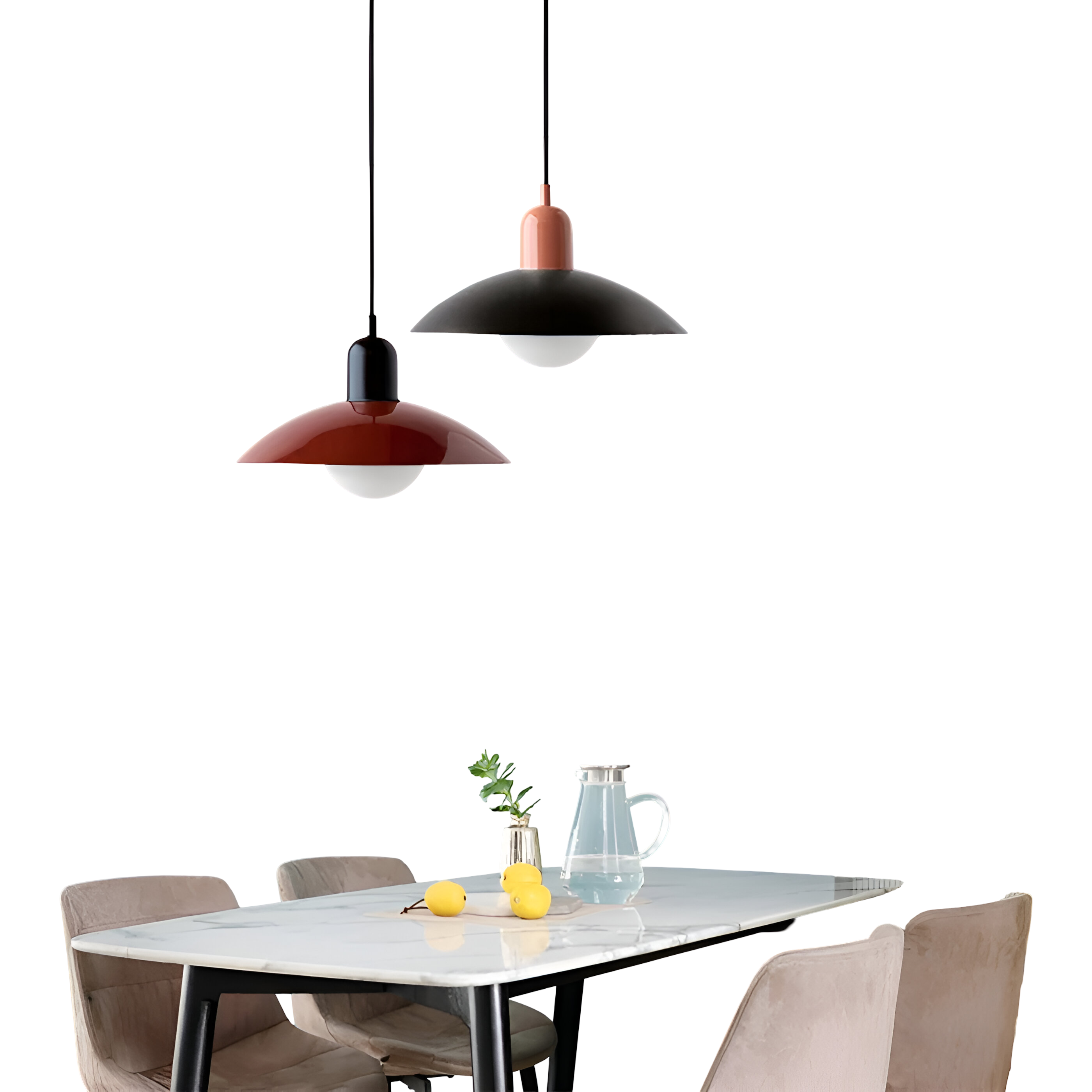 Pendellampe i Makron-Design – Mykt og Behagelig Lys | Perfekt for Hjemmet - Lysarmaturer for tak