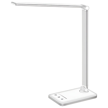 LED Skrivebordslampe – USB-ladeport, 5 Lysmoduser | Justerbar Lysstyrke