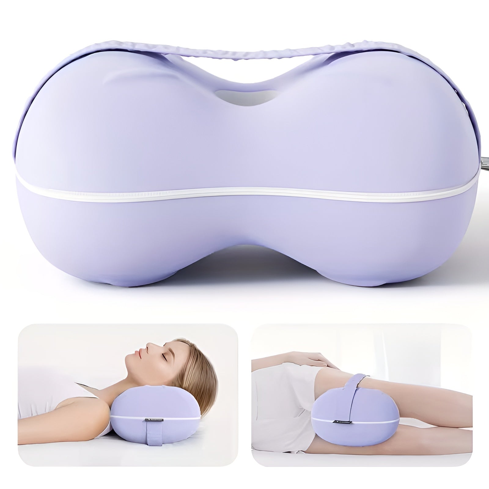 Stort Kropps- og Beinpute – Ergonomisk og Avlastende | Perfekt for Søvn og Avslapning