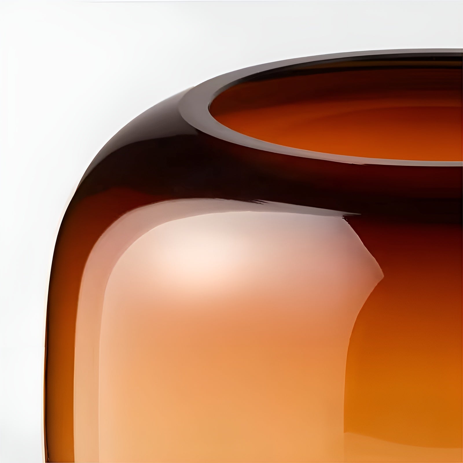 Håndblåst Glassvase – Minimalistisk Og Dekorativ | Gjennomsiktig Design For Blomster Hydroponikk Og Moderne Hjem
