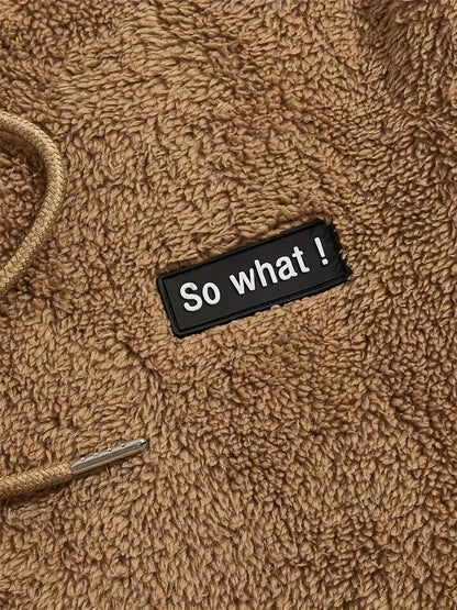 Teddy fleece pyjamas herre – helhetsbilde av settet i svart
